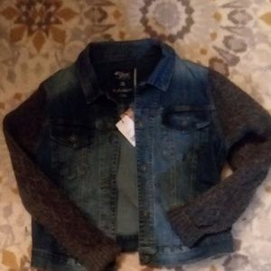 Silver Jean Jacket